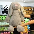 thumbnail image 3 of Conejo de Peluche PELUCHERIA Roger 60 cm Premium Conejito Grande Gris, 3 of 5