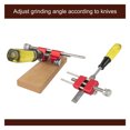 thumbnail image 4 of Honing Guide Honing Guide Adjustable Fixed Angle Woodworking Sharpener Jig For Chisels Planer Blade, 4 of 8