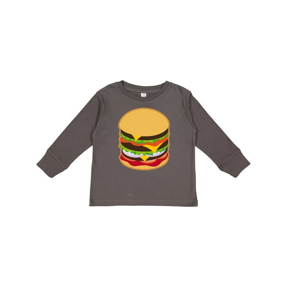 Inktastic Hamburger Lover Boys or Girls Long Sleeve Toddler T-Shirt