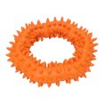 thumbnail image 3 of Dog Chew Toy Thorn Design Rubber Lightweight Throwing Catching Flying Burr Ring Dog Toy, 3 of 8