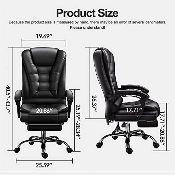 XUEGW Home Computer Chairs Office Chairs Big and Tall Desk Chair