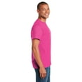 thumbnail image 4 of Gildan Short Sleeve T-Shirt for Men - 3XL Size | 100 Heavy Cotton Crew Neck Tee, Heliconia, 5.3 oz, 4 of 6
