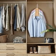 thumbnail image 6 of Behome Space Saving Hangers, 12 Packs Sturdy Metal Hangers Wardrobe Organizer, Magic Home Organization College Dorm Room Essentials for Girls Guys, Silver, 6 of 6