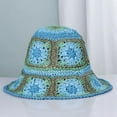 thumbnail image 5 of CoCopeaunts Bohemia Hats for Women Summer Beach Bucket Hat Outdoor Travel Bucket Hat Flowers Fisherman Hat Street, 5 of 6