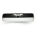 thumbnail image 4 of Ceramic Black and White 6.00mm Band, 4 of 7