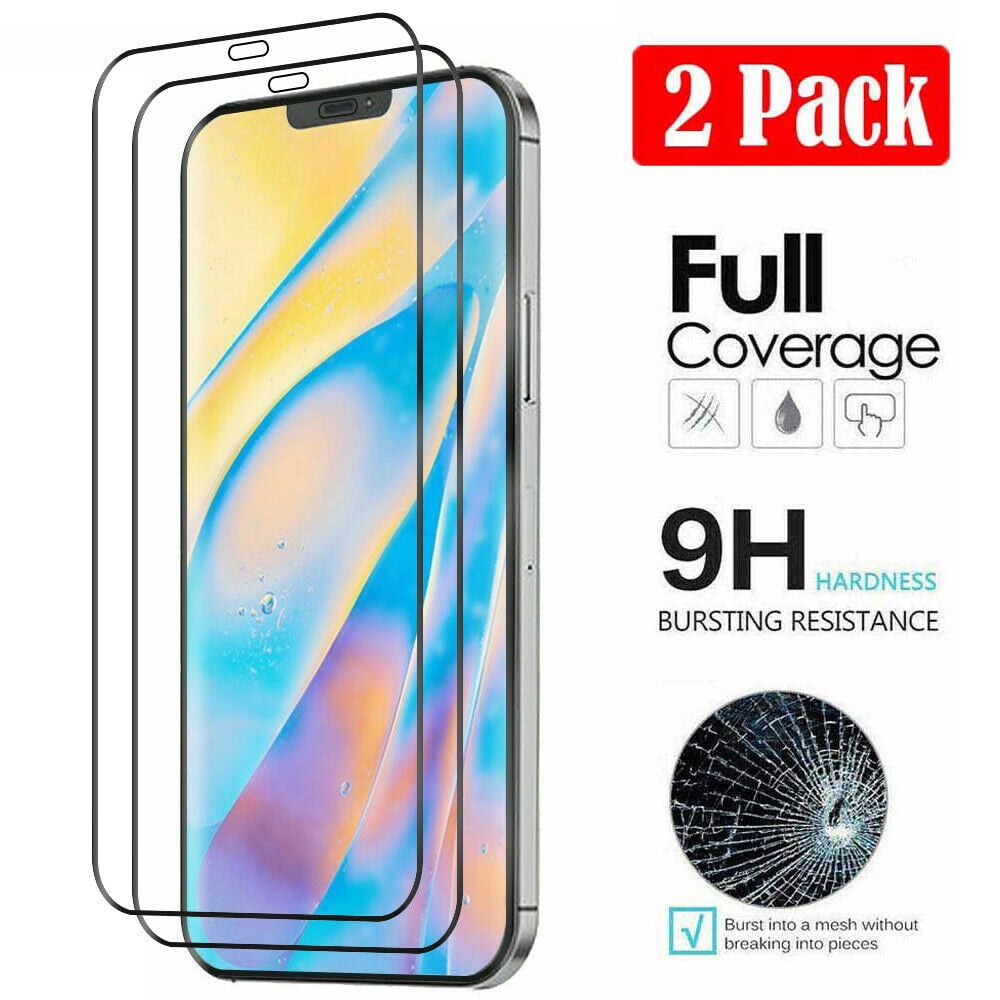 HD Clear Eye Protection Tempered Glass 9H hardness Full Coverage Protective Film design for iPhone 2020 Compatible With iPhone 12 / iPhone 12 Pro Screen Protector Anti Blue Light 2 Pack BENKS 6.1” 