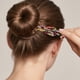 thumbnail image 5 of Horquillas para el pelo, horquillas elegantes para recogidos, mecanismo de bloqueo francés de doble muesca, horquillas que se sueltan, 5 of 6