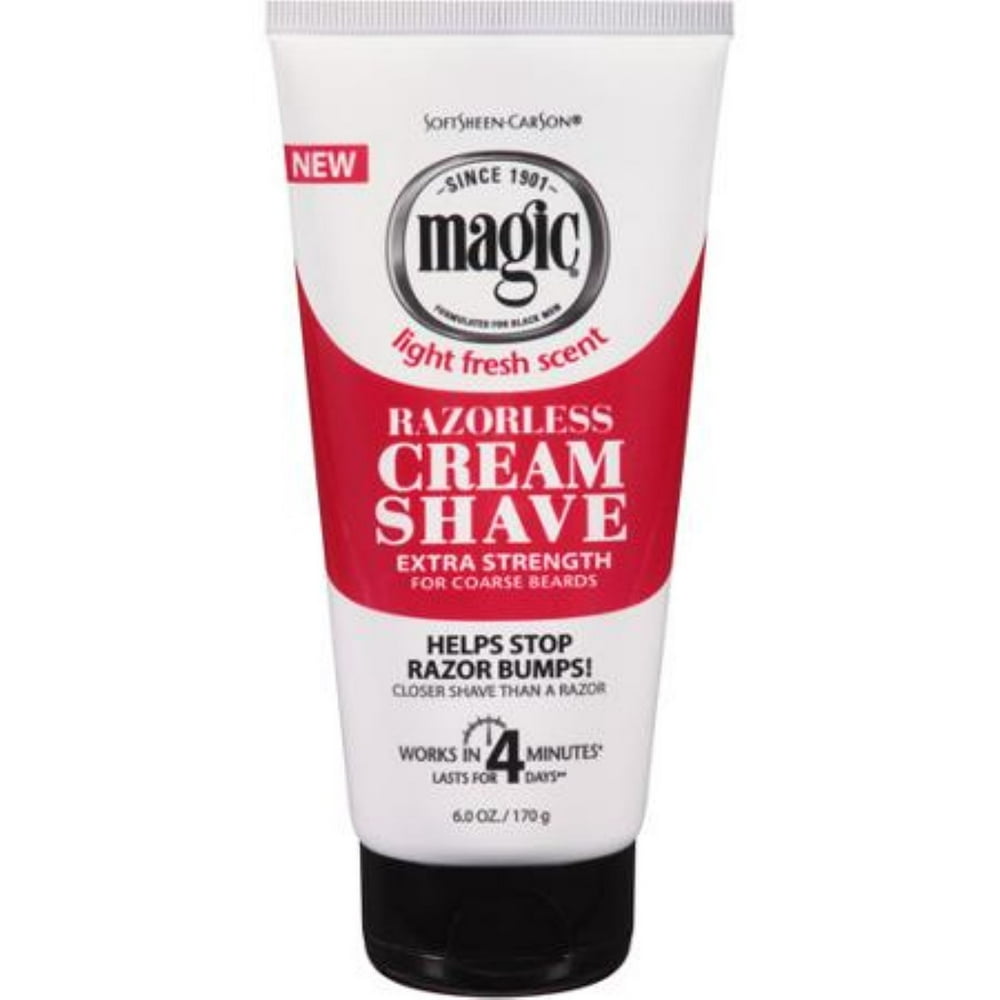 Magic Shave Cream ExtraStrength 6 oz (Pack of 6)