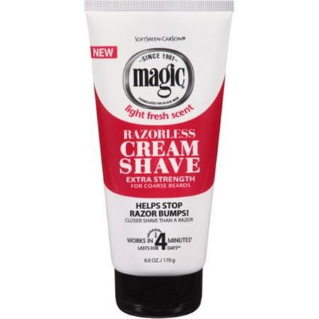 3 Pack - Magic Shave Cream Extra-Strength 6 oz