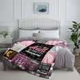 thumbnail image 4 of Wife Gifts Blanket, Wedding Anniversary Romantic Gifts for Wife, Wife Birthday Gifts from Husband, Presents for Wife, to My Wife Gifts, Mothers Day Wife Gift, Cozy Throw Blanket 60" x 50", 4 of 5