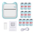 thumbnail image 2 of Mini Pocket Photo Printer Portable Thermal Printing Machine 203dpi Wireless BT Connection for Picture Lable DIY Handcraft List Meno Notes Journal Receipt Paper Instant Printer Sticker with 1, 2 of 7