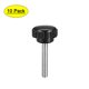thumbnail image 1 of Uxcell M5 x 40mm Hilo Macho Cabeza Redonda Estriada Perillas de Sujeción 10 Paquete, 1 of 5
