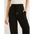 thumbnail image 2 of Scoop Women’s and Women's Plus Scubaknit Cargo Joggers, Sizes XS-4X, 2 of 4