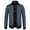 Blue, variant on IROINNID Men's Cardigan Zip Up Long Sleeve Solid Color Leisure Fleece Sweater Knitwear Autumn And Winter Thicken Warmth Jacket
