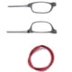 thumbnail image 1 of Imán portátil de las gafas de lectura del cuello de la ejecución de la absorción magnética, 1 of 5