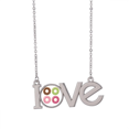 thumbnail image 1 of Ensemble de Quatre Desserts Motif Amour Collier Pendentif Breloque Bijoux, 1 of 3