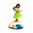 thumbnail image 4 of Muñeca hawaiana para salpicadero de niña, juguete bailando, figuritas, adorno agitador, muñeca Interior del coche para decoración del hogar, oficina, , Verde, 4 of 8