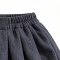 thumbnail image 5 of Pleated Uniform Skirts for Girl, Elastic High Waist A-Line Short Skirt, Casual Fashion School Performance Skirts,5-6 Years, 5 of 6