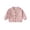 Pink, variant on Jalioing Toddler Baby Cardigans Solid Long Sleeve V Neck Button Down Cardigan Comfy Casual Texture Outerwear with Pocket