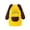 Brown, variant on OOOUM Little Kids Long Sleeve Painting Apron Relaxed Fit Crewneck Front Pocket Colorful Print Waterproof Art Smock Lightweight Protective Cover Up Yellow L/120