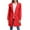 Red, variant on BangWanChi Womens Lightweight Jackets Dressy Women's New Solid Hooded Windbreaker Casual Long Coat Women's Loose Large Outdoor Windbreaker Long Sleeve Hooded Casual Coat/Jacket