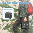 thumbnail image 4 of Central eléctrica portátil Powkey R350 260 Wh 110 V 350 W 2 puertos AC, 4 of 8