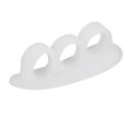 thumbnail image 4 of Almohadillas Separadoras Elásticas para Dedos Los Pies 2 Uds. Alisador Hallux Valgus (blanco), 4 of 8