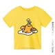 thumbnail image 1 of Sanrio-Camiseta de manga corta para niños, ropa informal de dibujos animados de Hello Kitty, Gudetama, Verano, 1 of 4