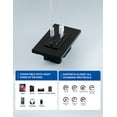 thumbnail image 3 of ELEGRP 20W Type A & Type C USB Wall Outlet for Power Delivery and Quick Charge, 15A Receptacle, w/ Wall Plate, (1 Pack, Black), 3 of 7