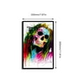 thumbnail image 2 of 11873 Color Skull Pattern Home Decoration Printed Wall Art Pictures Canvas Painting For Home Decaration, 2 of 6