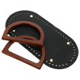 thumbnail image 3 of Bag Handles with PU Base DIY Knitting Craft Accessories for Handmade Handbags, Clutches, and Birthday Gifts for Craft Lovers, 3 of 3