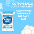 thumbnail image 4 of XtraCare Cotton Balls Large Size – 100% Pure Cotton, – 100 count, 4 of 7