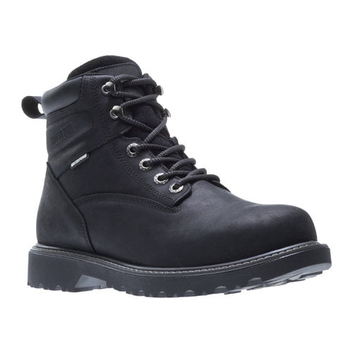 black wolverine boots