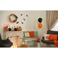 thumbnail image 4 of 16" x 16" Simply Daisy Halloween Happy Haunting Ticking Polyester Accent Pillow, Scallion Qty 1, 4 of 6