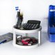 thumbnail image 4 of Estante giratorio de almacenamiento de condimentos DENGXMXG 2 niveles antideslizante organizador de 360 grados, 4 of 5