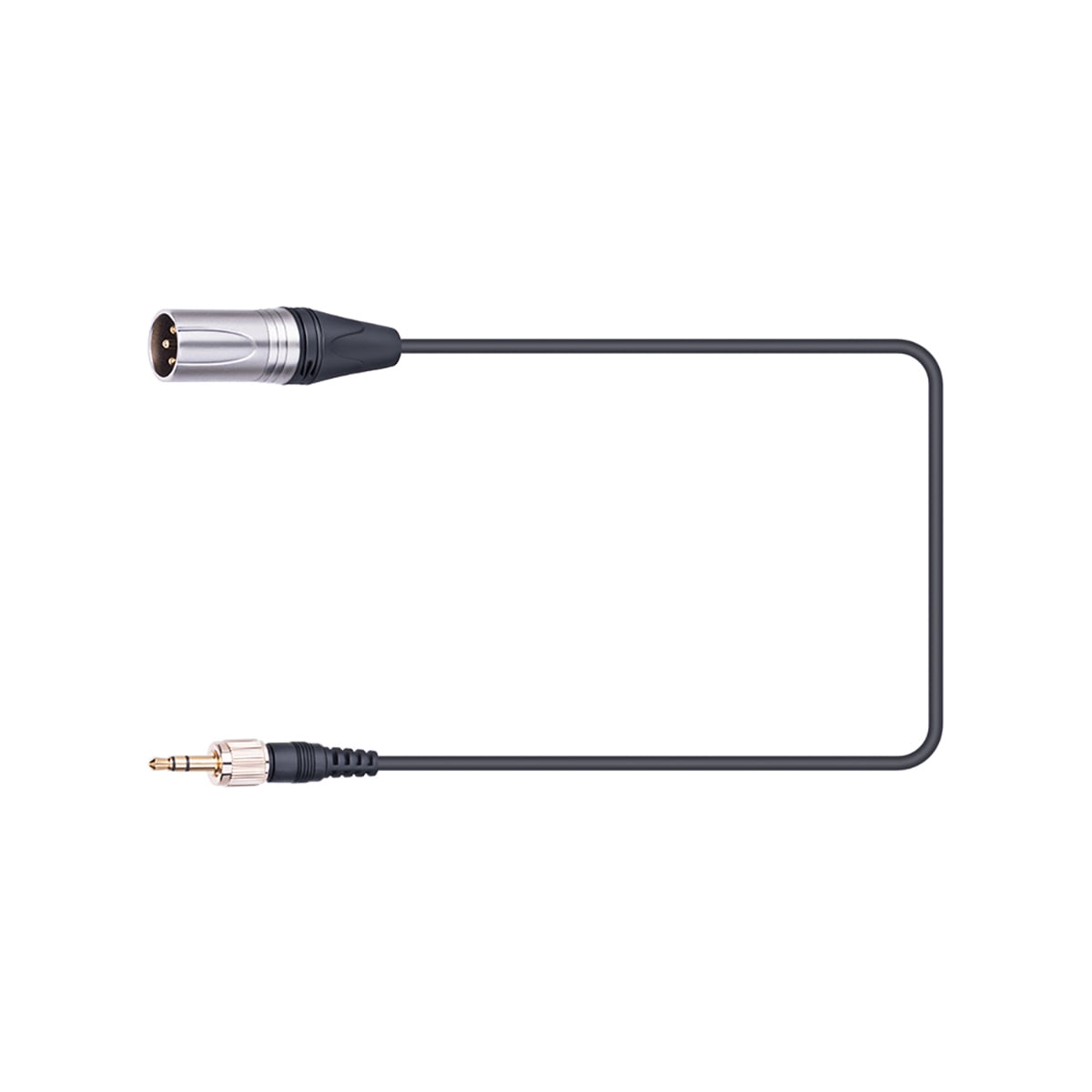 Comica CVM-DL-XLR 17.7" Lock Plate 3.5mm TRS Male to XLR Output Cable