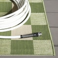 thumbnail image 3 of SAFAVIEH Courtyard Talbot Checkered Indoor/Outdoor Area Rug, Green/Sage, 2'7" x 5', 3 of 8