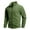 Green, variant on asjyhkr Mens Sweatshirts Long Sleeve Fleece Lined Zipper Crew Neck Breathable Thermal Running Workout Gym Shirts