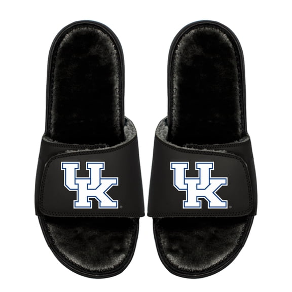 Unisex ISlide Kentucky Wildcats Logo Fur Slide Sandals