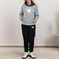 thumbnail image 2 of Sets for Women Clothing Two Piece Long Sleeve Hooded Tops Pants Jogger Hoodie Sweatsuit Casual Graphic Sweatshirt Sweatpant Suit (Gray 2XL), 2 of 6