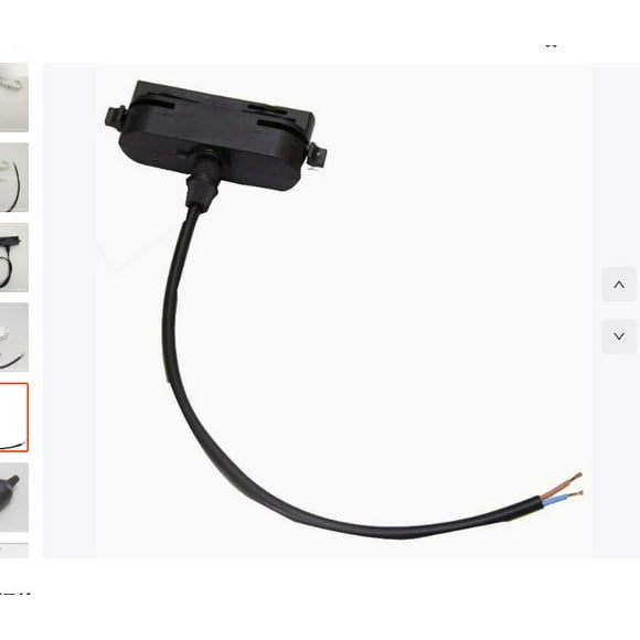 Track Lighting Replacement Head Led Track Light Base Connector Accessories For Indoor Ceiling Lighting And Window Displays