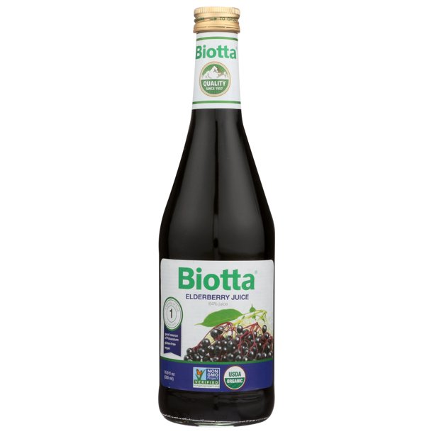 Biotta Juice Elderberry, 16.9 Fl Oz