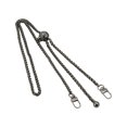 thumbnail image 4 of Cadena de monedero Salvador correa de bolso ajustable 47 pulgadas Bolso Negro, 4 of 10