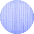 thumbnail image 1 of Ahgly Company Indoor Round Abstract Blue Contemporary Area Rugs, 3' Round, 1 of 4