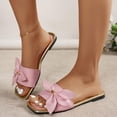 thumbnail image 4 of Gymvis Flat Sandals for Women Summer Slides Open Toe Vacation Beach Slippers for Women Size 5-9, 4 of 9