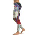 thumbnail image 3 of Gorillaz 2D Yoga Pants For Womens Soft Elastic Tummy Control Non See-Through Running Workout Leggings Athletic Pant, 3 of 7
