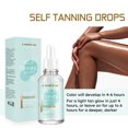 thumbnail image 4 of LANTHOME 30ml Self Tanning Drops Non-sticky Quick Tan Color Adjustable Average, 4 of 9