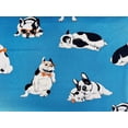 thumbnail image 5 of Dog - French Bulldog Fabric - Japanese Linen Cotton Oxford Fabric - 1/2 Yard, 5 of 7