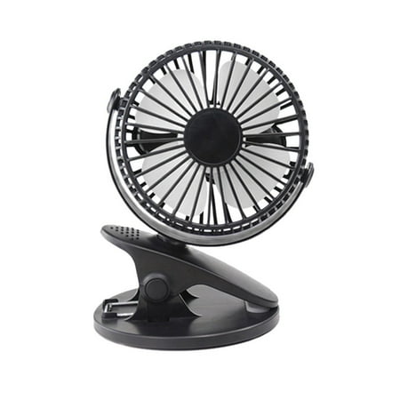 

LBECLEY Giant Clips 360° Portable Camping Fan Rechargeable Usb Clip On Mini Desk Fan Pram Cot Car Large Floor Fans Heavy Duty Household Appliances Home Essentials Black One Size