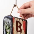thumbnail image 4 of Halloween Wooden Hanging Sign Spooky Pumpkin NO ENTRY Door Plaque Outdoor Front Porch Yard Decor, 4 of 7